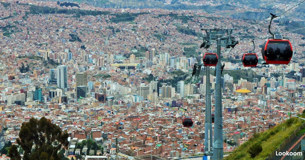 Cable cars, La Paz