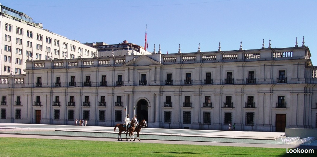The Moneda Palace, Santiago, Chile