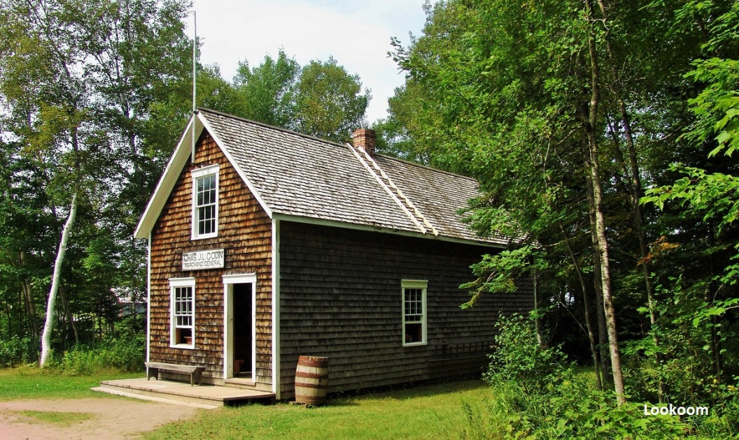 Chas J.L. Godin General Store, Acadian Historical Village, New Brunswick, Canada