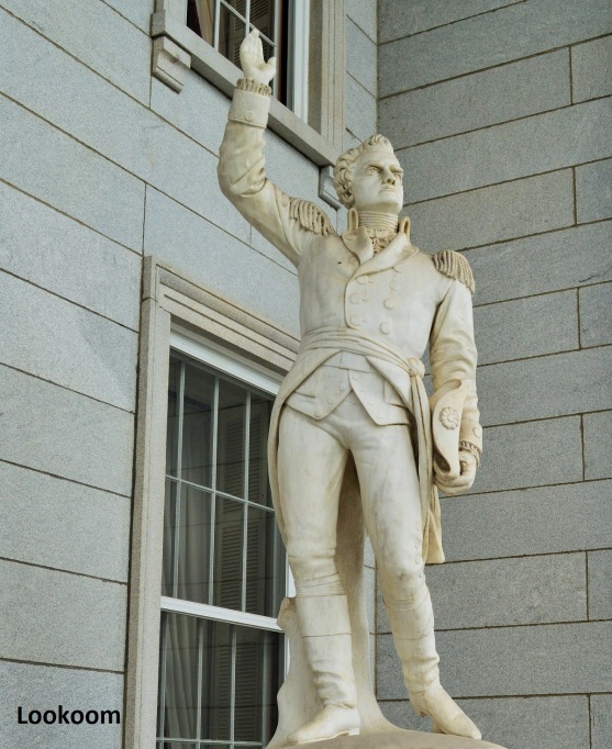 Ethan Allen at the Montpelier State House, Vermont, United States