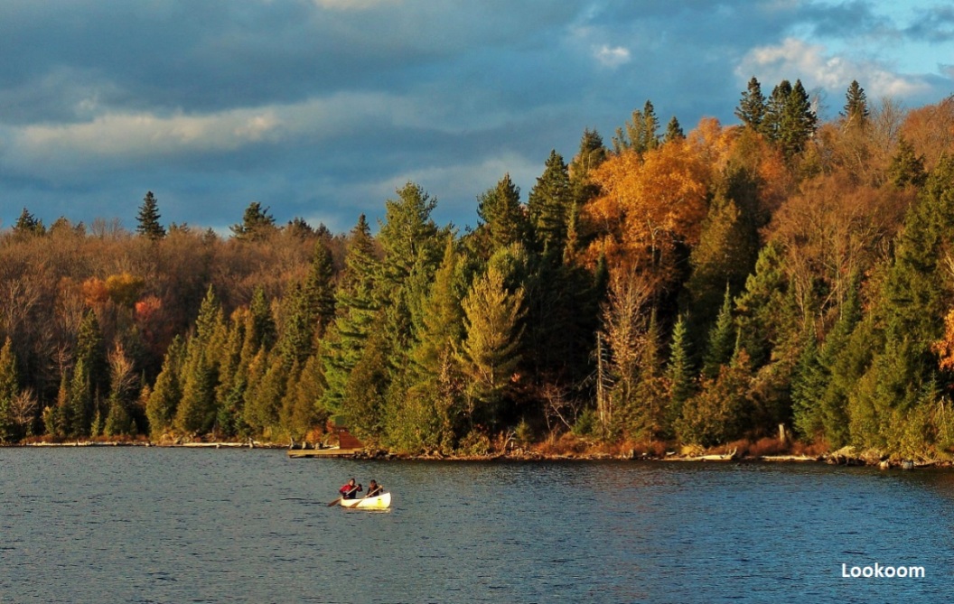 Canoe Lake, parc provincial Algonquin, Canada