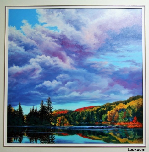 Painting, Algonquin Provincial Park, Canada