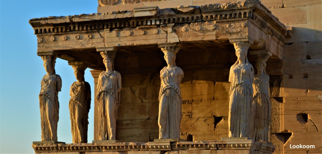 Caryatids, Athens, Greece