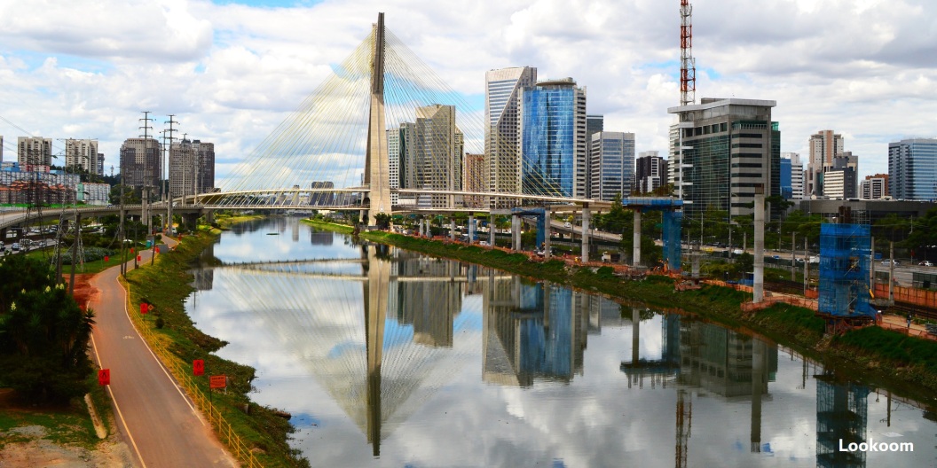 Octávio Frias de Oliveira Bridge, Sao Paulo, Brazil